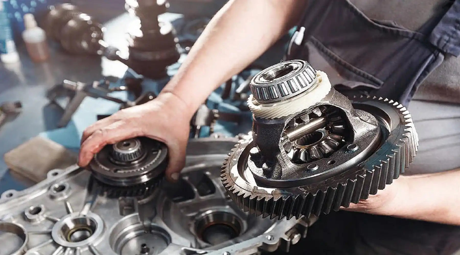 Automotive differential assembly.