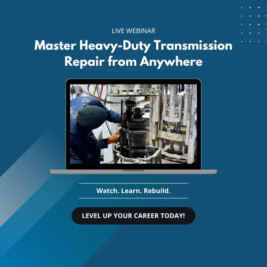 TRIO TRANSMISSION TRAINING PROGRAM - ONLINE WEBINAR - Online Webinar Transmission Training